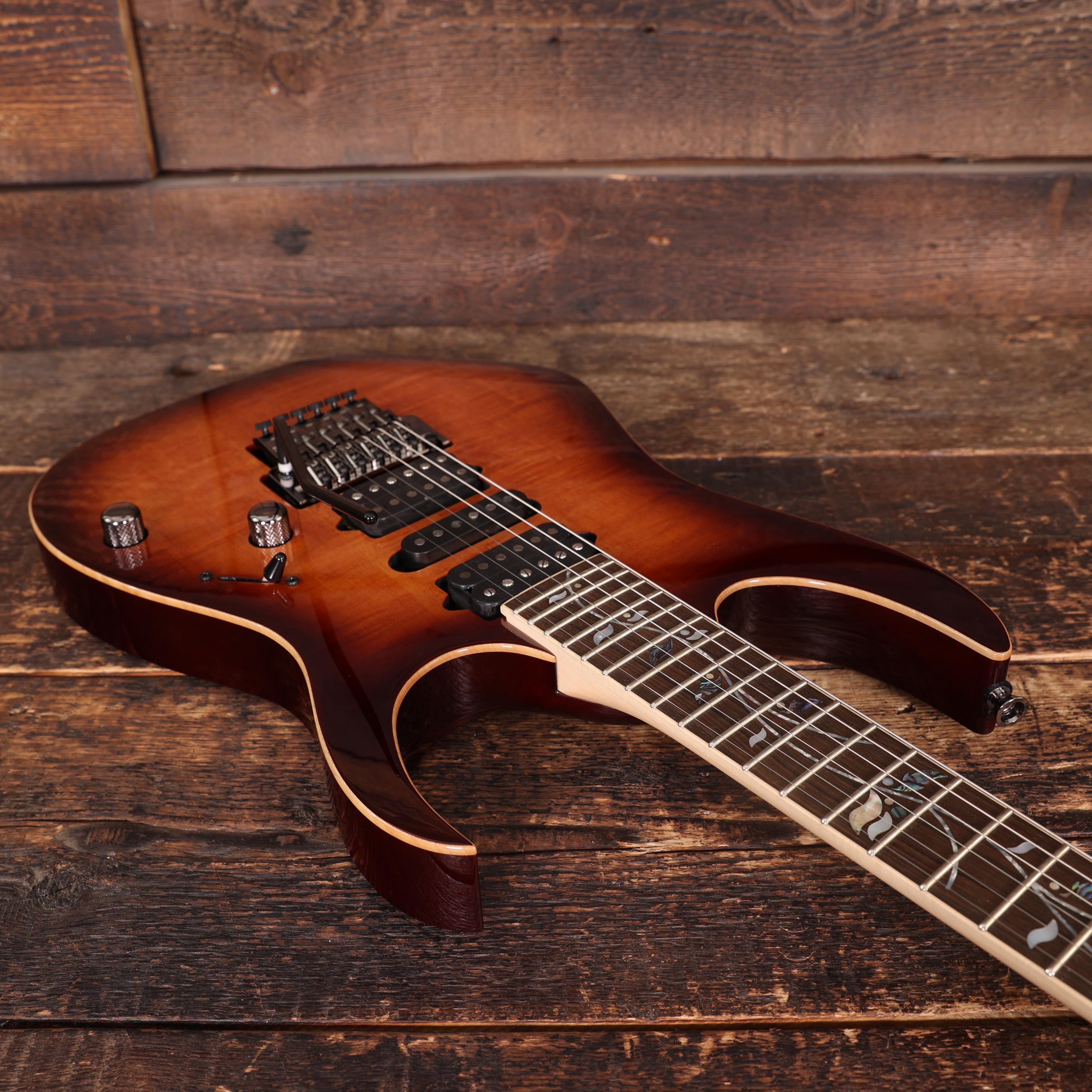 Ibanez RG8570-BSR RG J Custom HSH Electric Guitar in Brownish